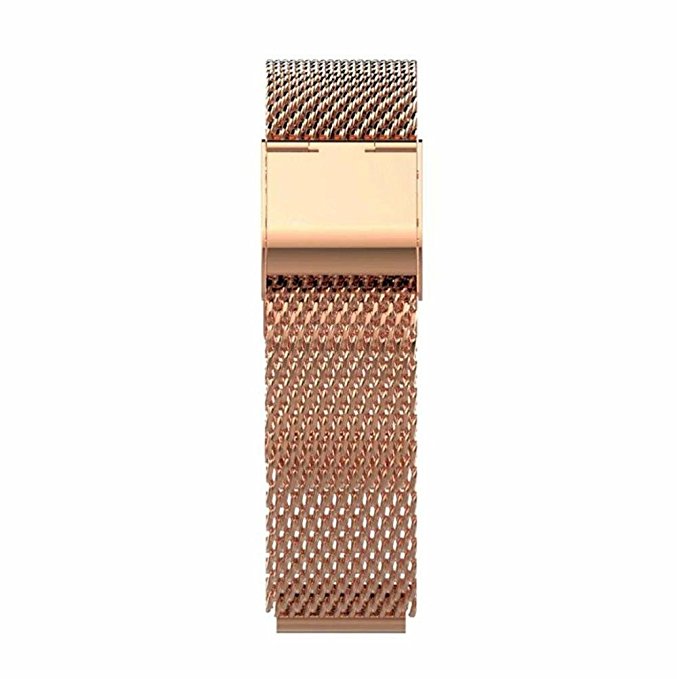 Laufbursche Zubehör Wechselarmband Xiaomi Mi Band 3/4 mesh rosegold