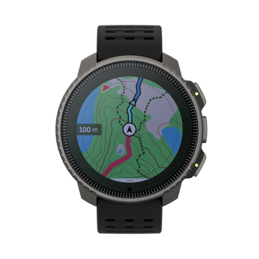 Suunto Verical Solar Titan schwarz