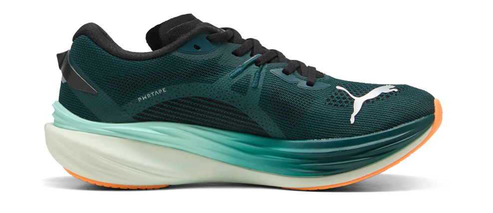 Puma Deviate Nitro 3, dunkelgrün mit Farbverlauf