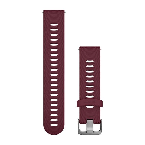 Schnellwechselarmbänder_kirschrot Silikon